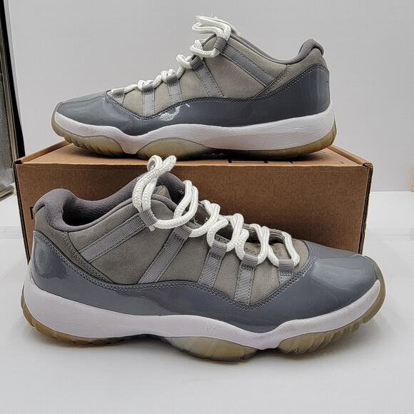 Nike Air Jordan 11 Retro Low \'Cool Grey\' Mens Sz 11 528895-003 (177)